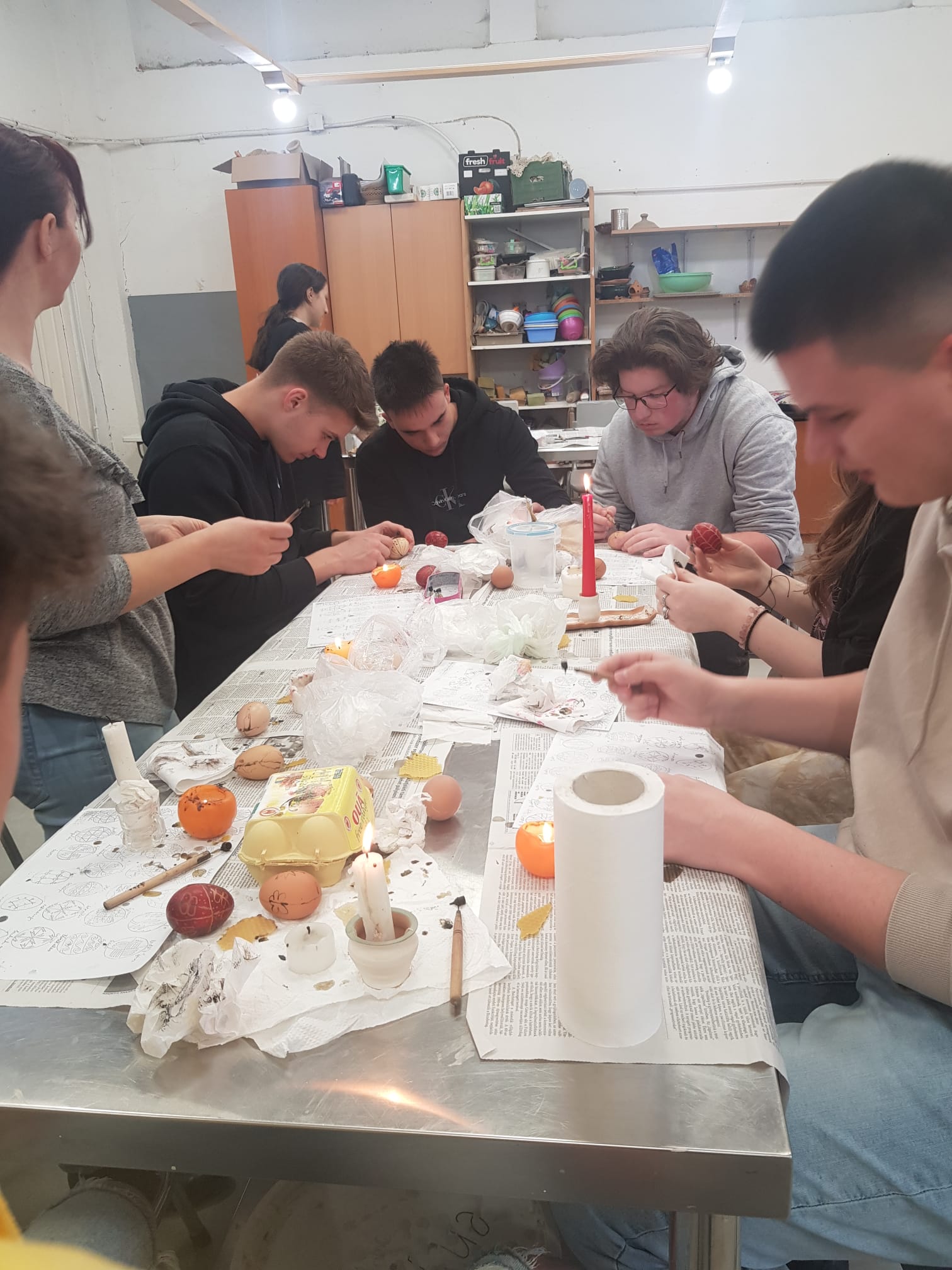 Încondeiere ouă Fundația Teka 2